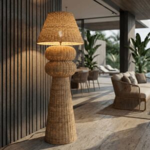 Luminária Rattan Bali