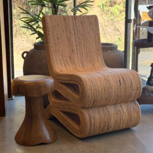 Poltrona em Fibra de Bambu – Peça de Design
